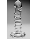 Spartacus Spartacus Blown Basic Curve Spiral Glass Dildo