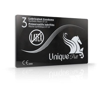 Unique Condom Unique Pull Condoms (3 pack)