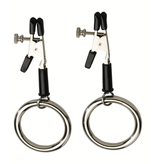 Spartacus Spartacus Alligator Tip Nipple Clamps with Bully Rings
