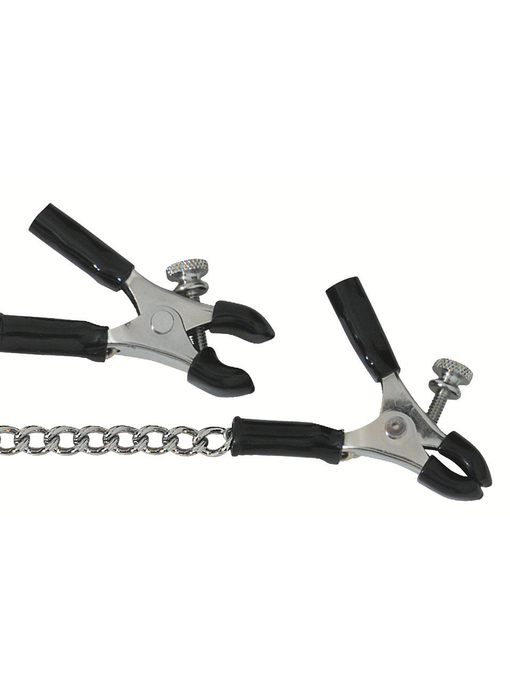 Micro Plier Nipple Clamps with Link Chain