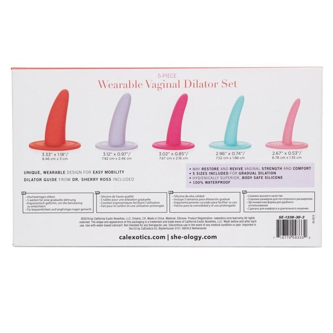 California Exotics Wearable 5-Piece Vaginal Dilator Set