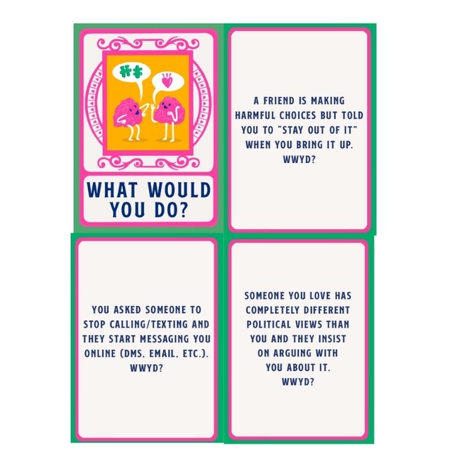 Boundaries Conversation Deck: What Would You Do?