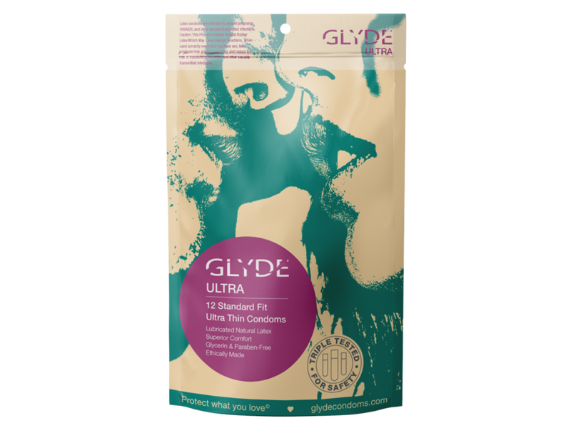 Glyde Ultra Thin Condoms (12 pack)