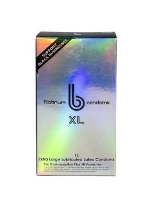 b condoms Platinum XL (12 pack)
