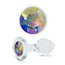 Crystal Delights Short Stem Small Clear Plug