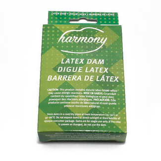 Harmony Latex Dams (6 pack)