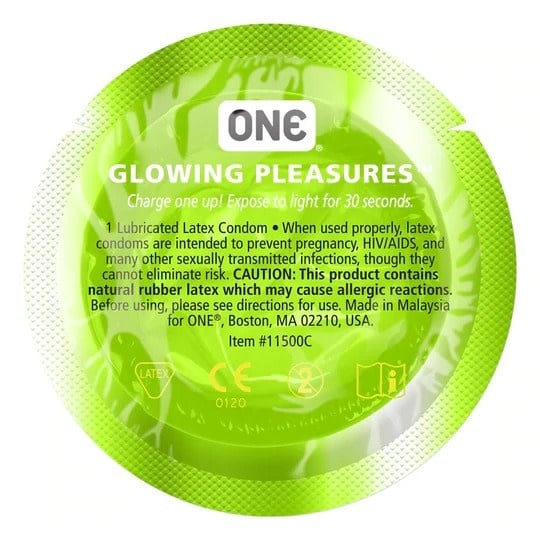 One Condom Glow In The Dark She Bop 6543