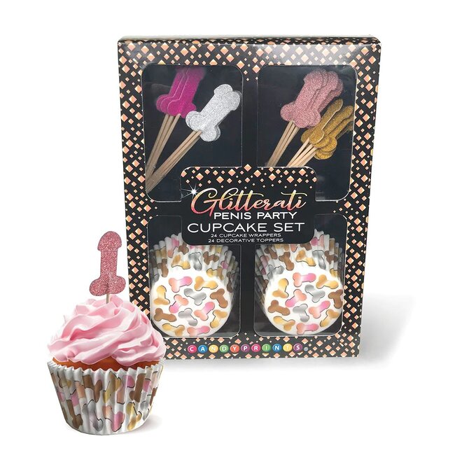 Penis Party Cupcake Set