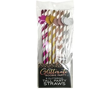 Boobie Party Straws