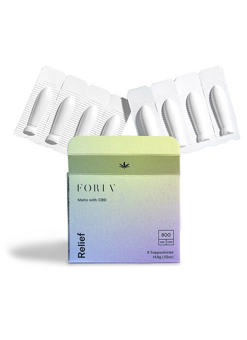 Foria Relief Melts Suppositories