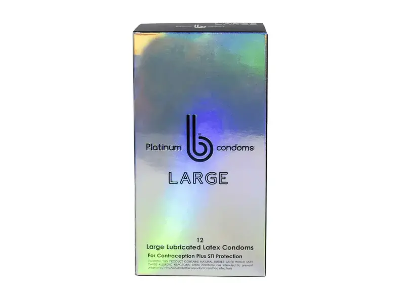 B Condoms b condoms Platinum L (12 pack)