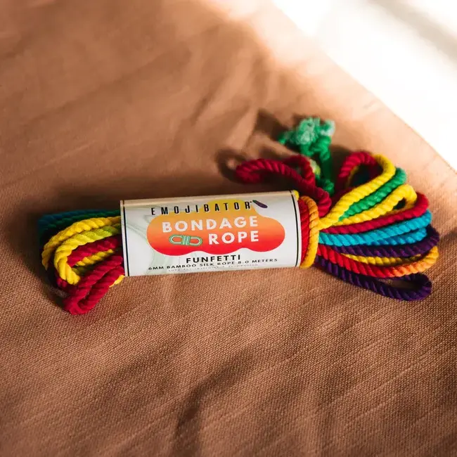 Emojibator Funfetti Rainbow Rope