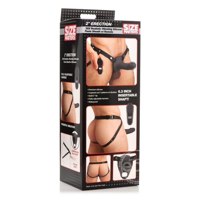 Vibrating Penis Sheath with Remote Control