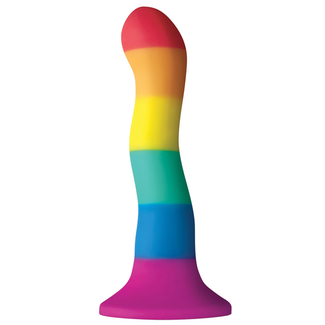 Colours Wave Rainbow Pride Dildo