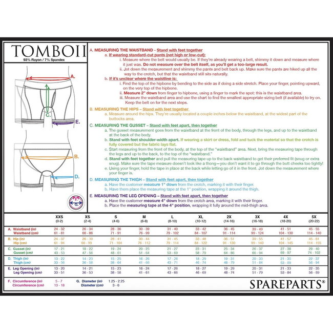 Spareparts Tomboii Boxer Briefs Harness