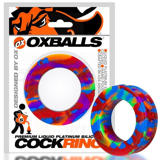 Pig-Ring Cockring Rainbow