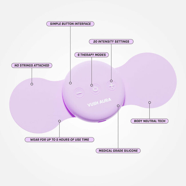 Vush Aura Wireless TENS Device