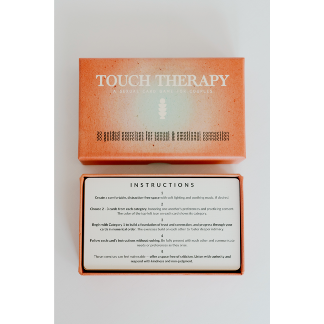 Touch Therapy Card Game