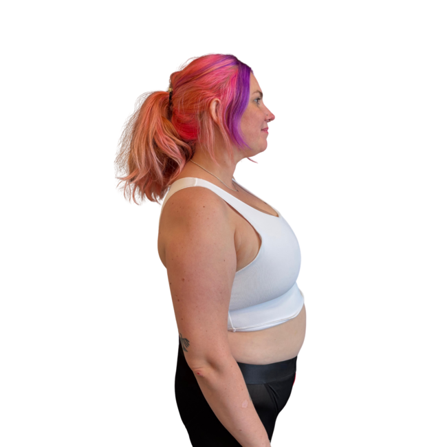 Underworks Cotton-Lined Tri-Top Chest Binder