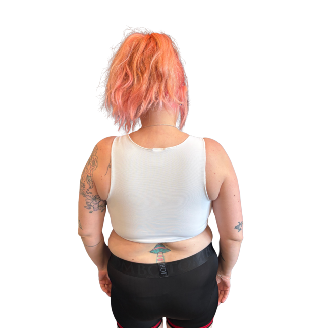 Underworks Cotton-Lined Tri-Top Chest Binder