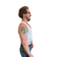 Underworks Cotton-Lined Tri-Top Chest Binder
