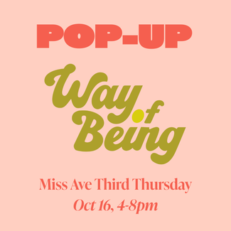 Vendor Pop-up with Way of Being