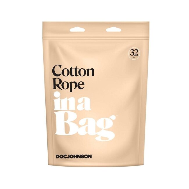 Black Cotton Rope in a Bag