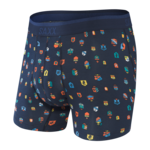 Saxx Saxx Underwear, Platinum Boxer Brief Fly, Mens, FJN-Nvy Family Jewels