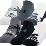 Under Armour Under Armour Socks, Essential Lite, No Show, 6-Pack, Youth