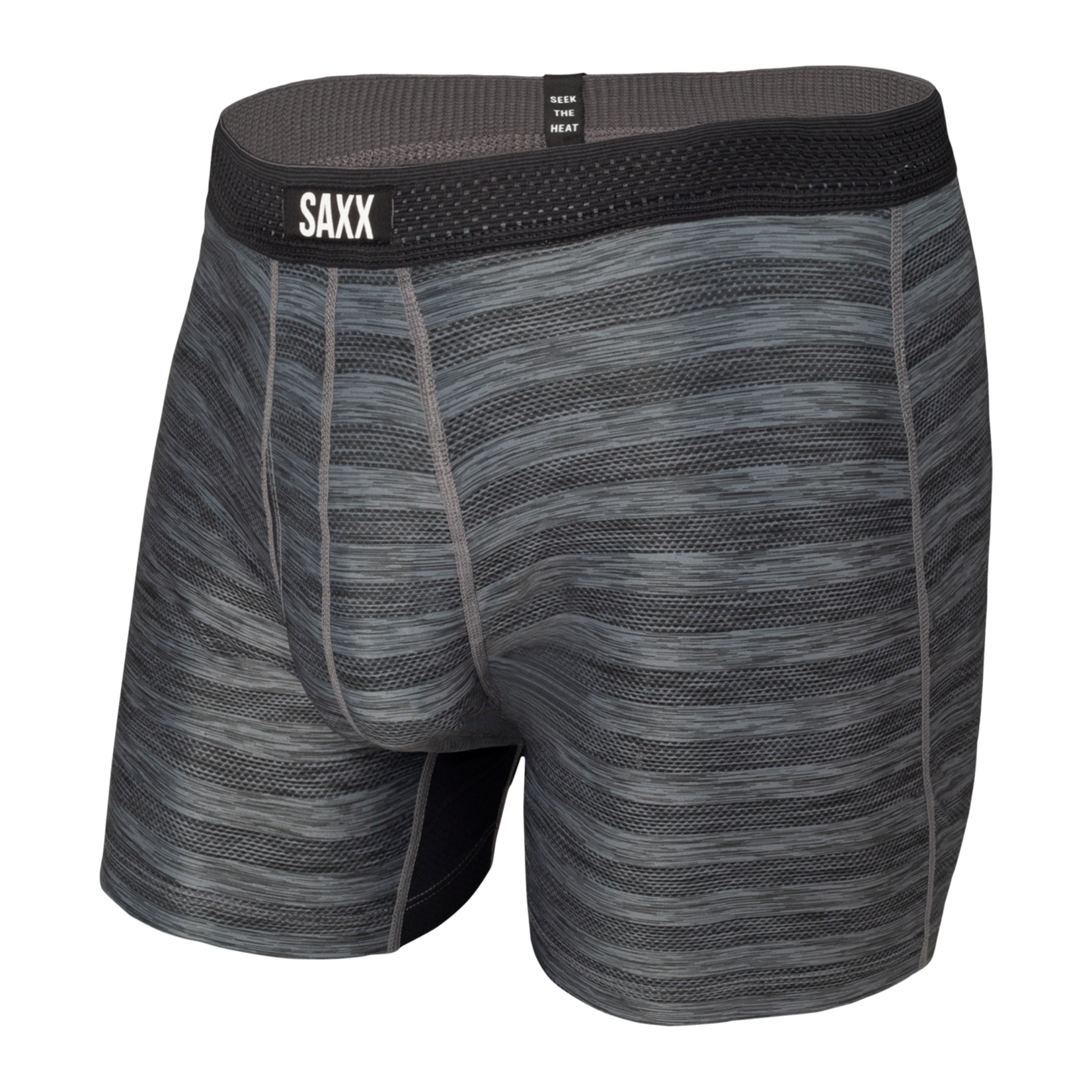 Saxx Saxx Underwear, Hot Shot BB Fly, Mens, BLH-Blk Heather