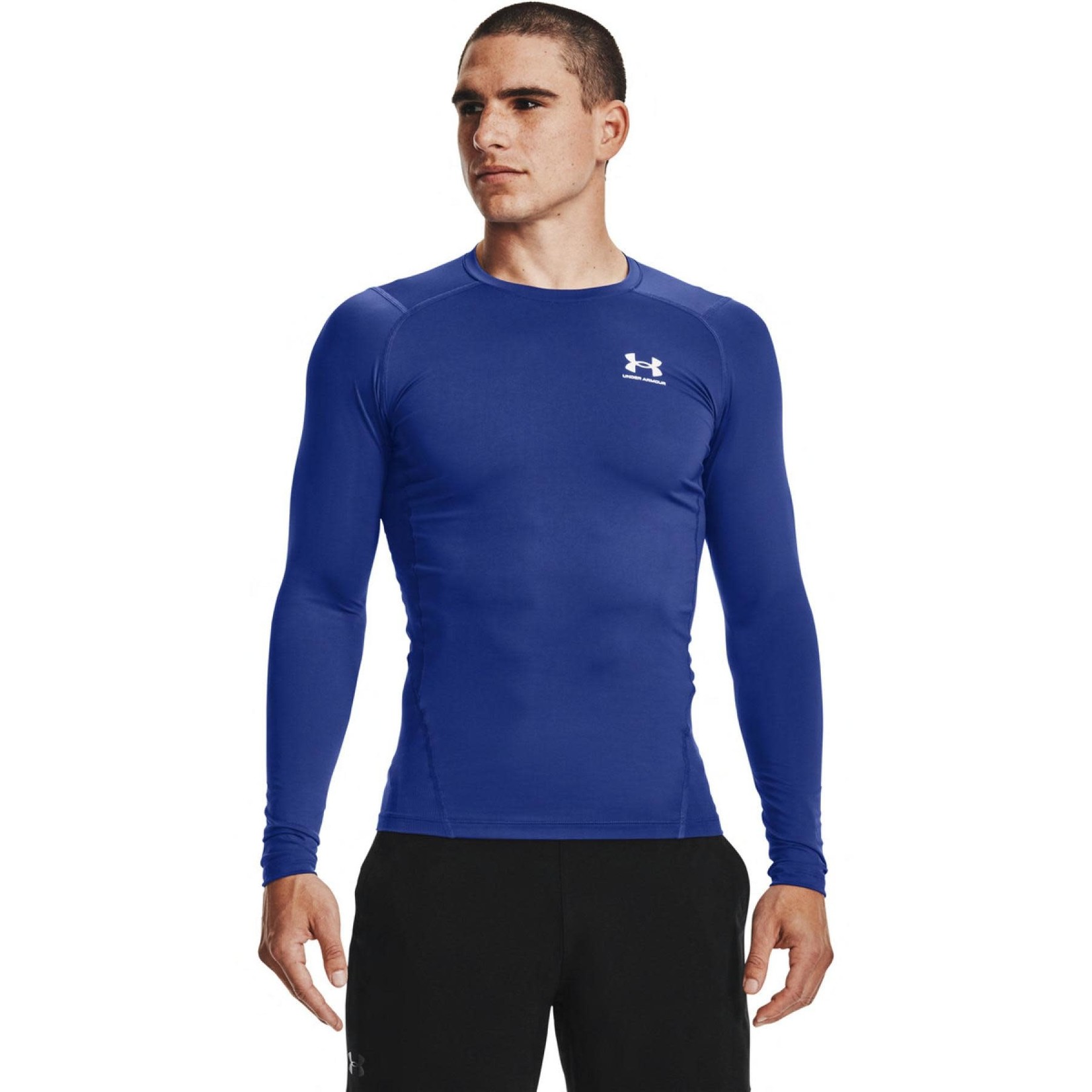 Under Armour Compression Shirt, HG Armour LS, Mens TimeOut Sports