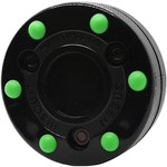 Green Biscuit Roller Hockey Puck