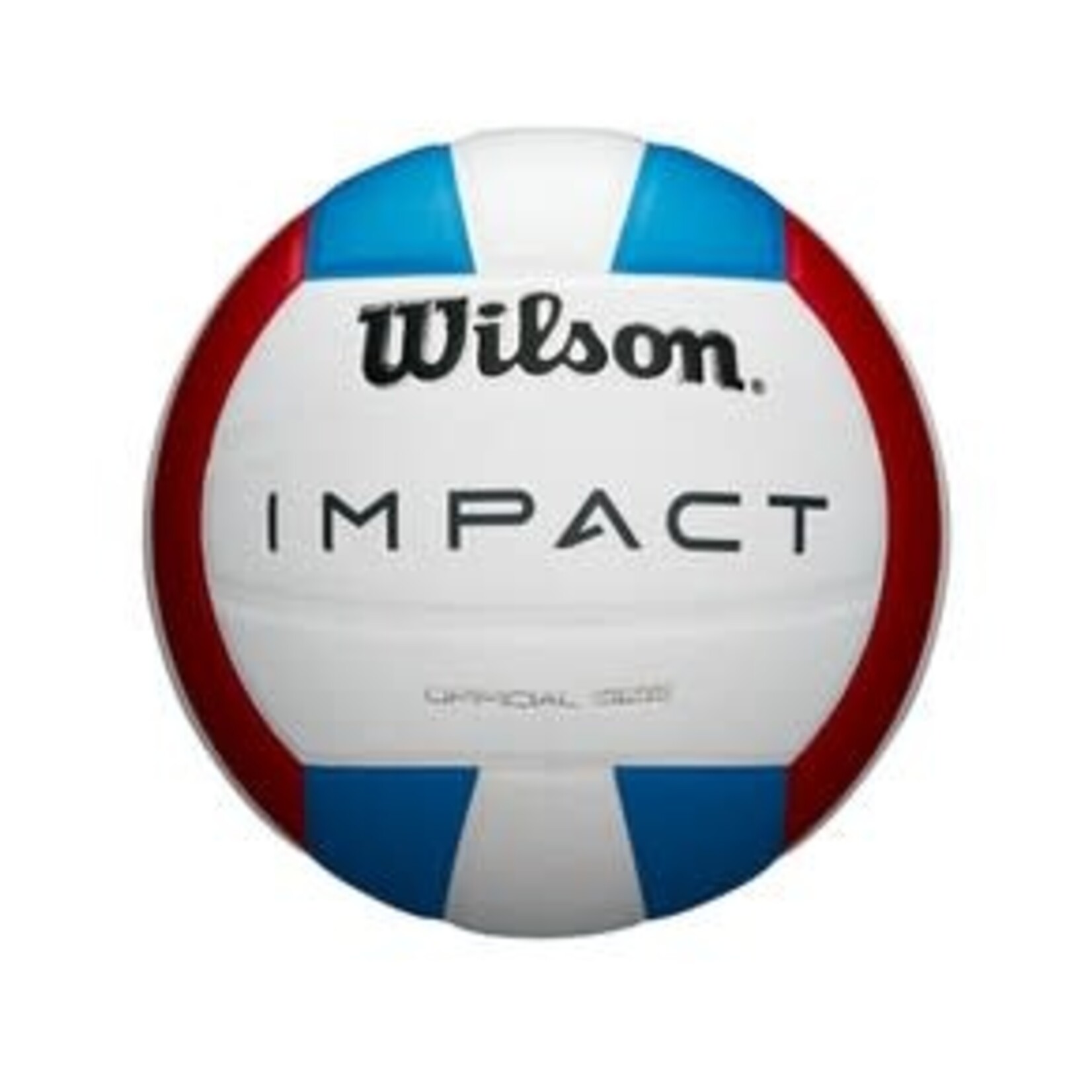 Wilson Wilson Volleyball, Impact, Indoor, Red/Wht/Blu