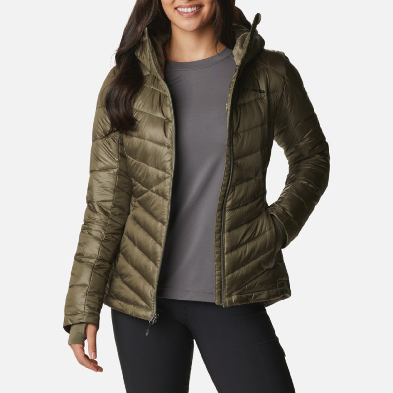 Columbia Winter Jacket, Joy Peak Hooded, Ladies - Time-Out Sports Excellence