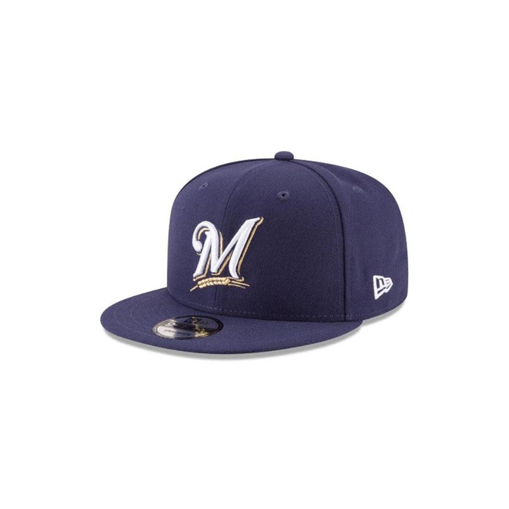 New Era New Era Hat, 950 Basic Snap, MLB, Milwaukee Brewers, OS