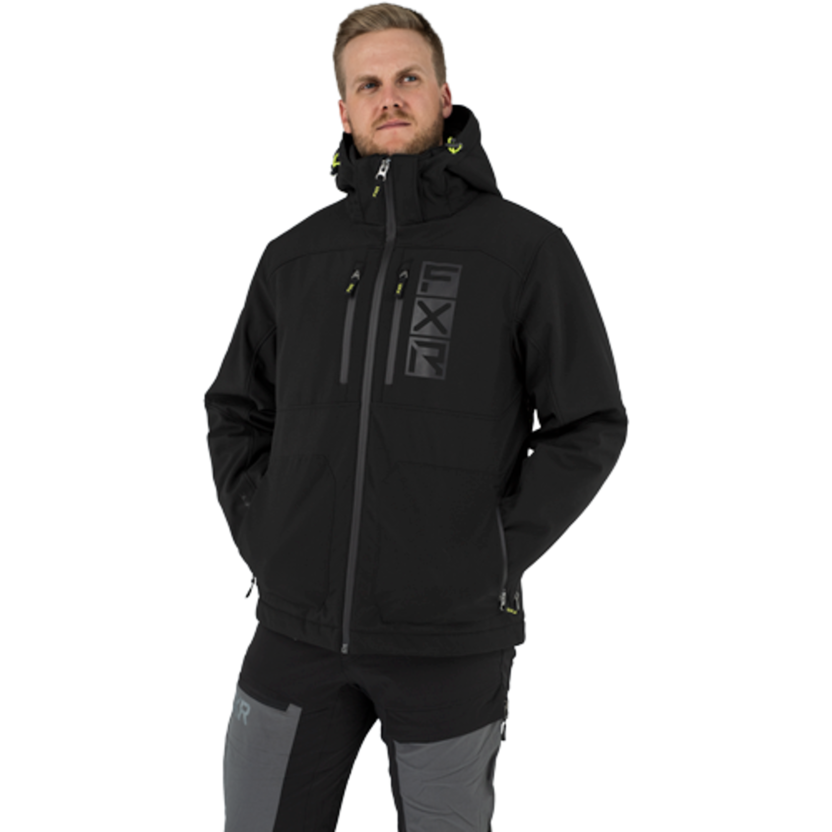 FXR FXR Winter Jacket, Vertical Pro Insulated Softshell, Mens