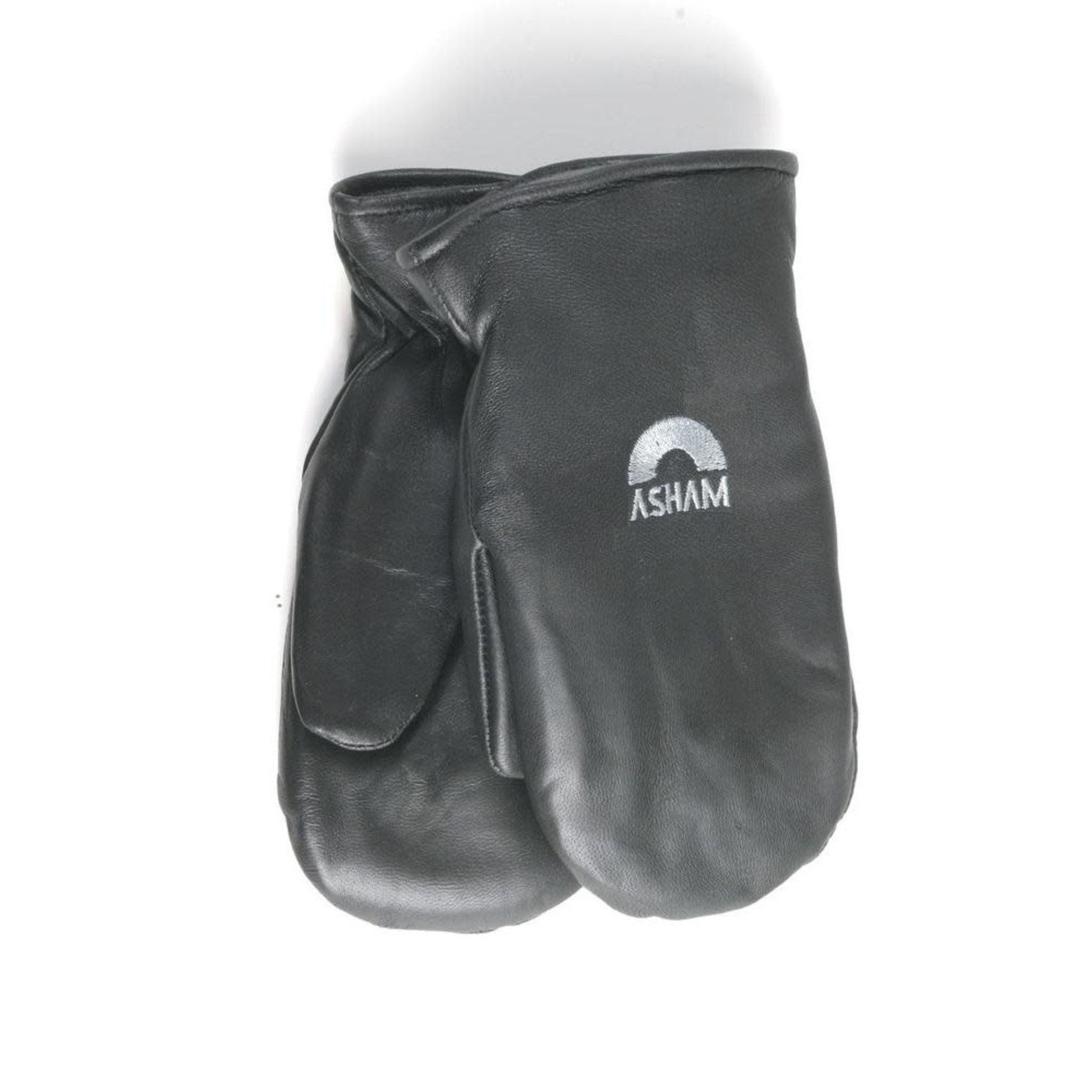 Asham Asham Curling Mitts, Leather Lambskin