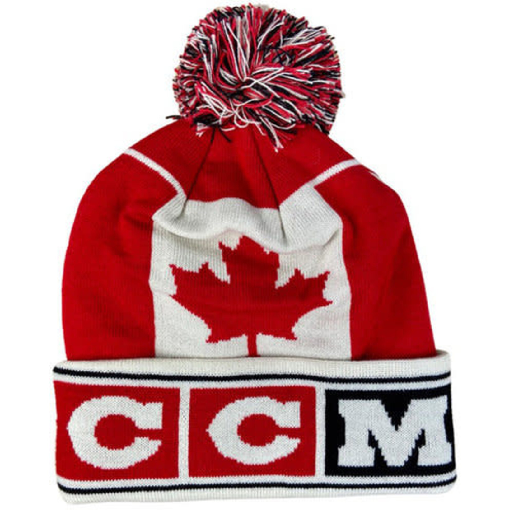 CCM CCM Toque, Canada Flag Pom Knit