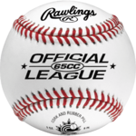 Rawlings Rawlings Baseball, 65CC, 9", Wht, 12-Pack