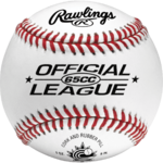 Rawlings Rawlings Baseball, 65CC, 9", Wht, 12-Pack