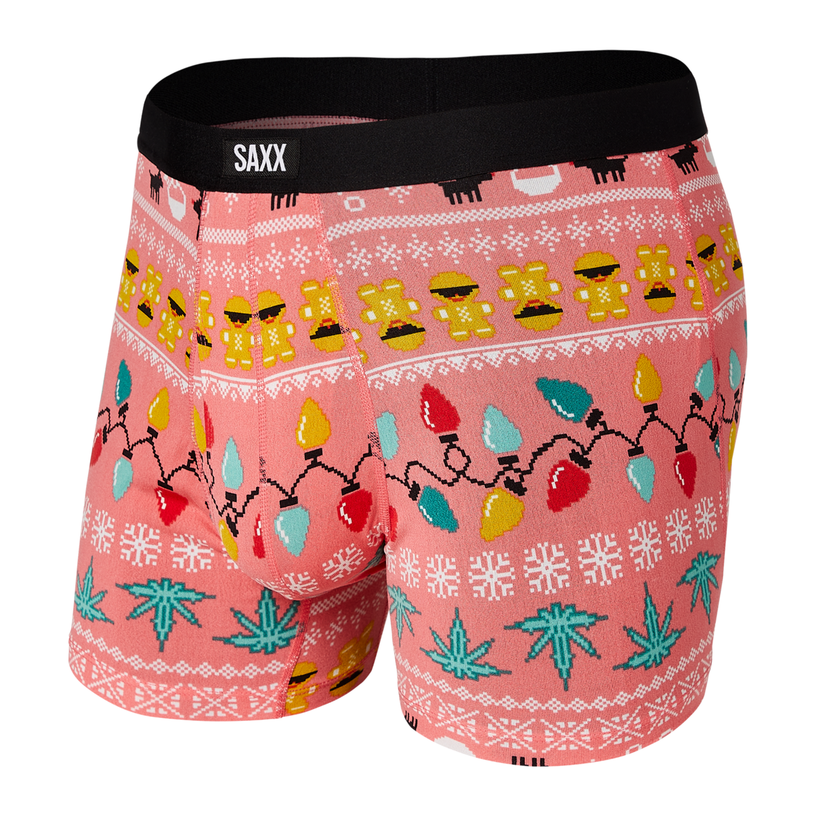 Saxx Saxx Underwear, Daytripper BB Fly, Mens, BLC-Coral Baked & Lit