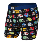 Saxx Saxx Underwear, Ultra Boxer Fly, Mens, HUR-Multi The Huddle Is Real