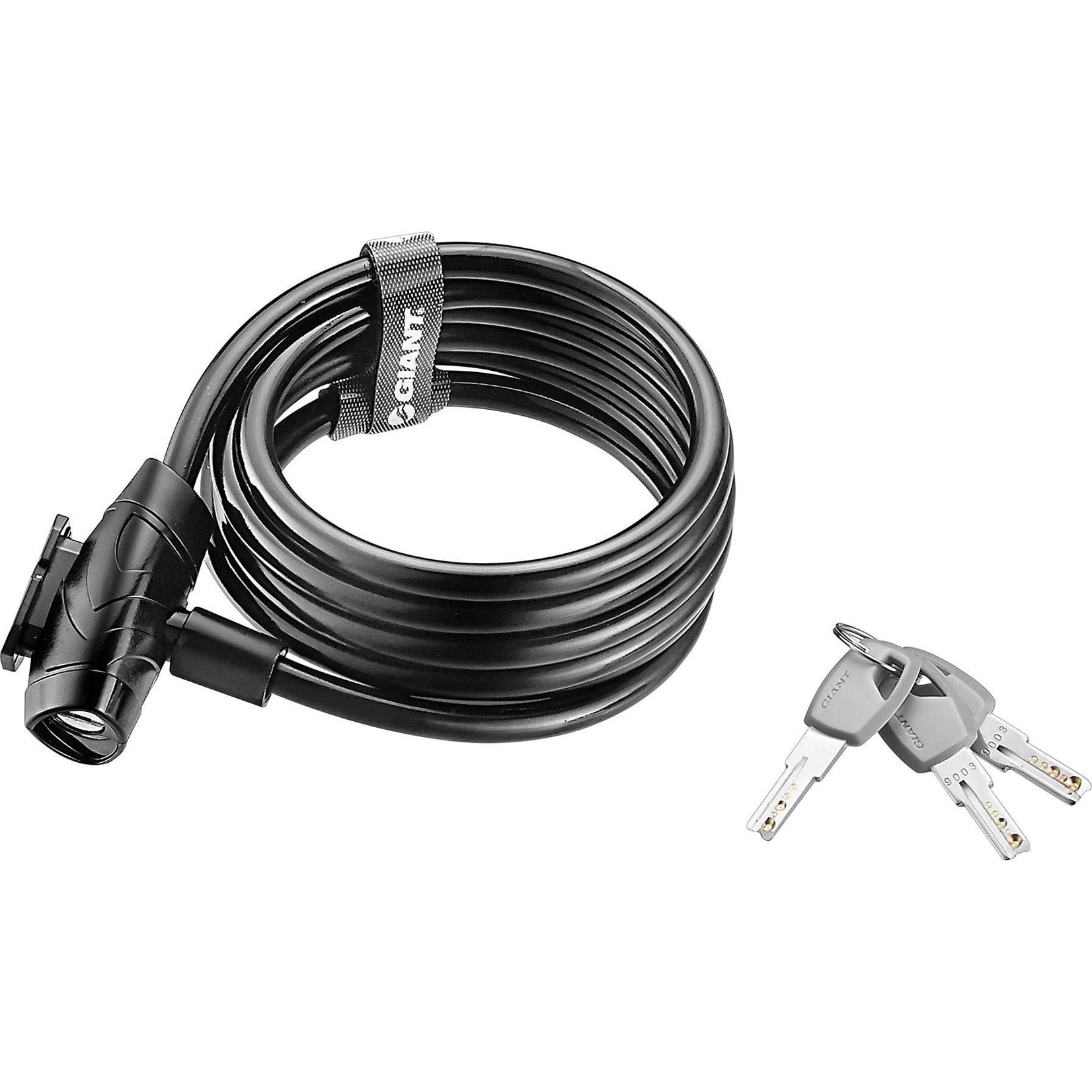 Giant Giant Bike Lock, Flex Key Cable, Blk