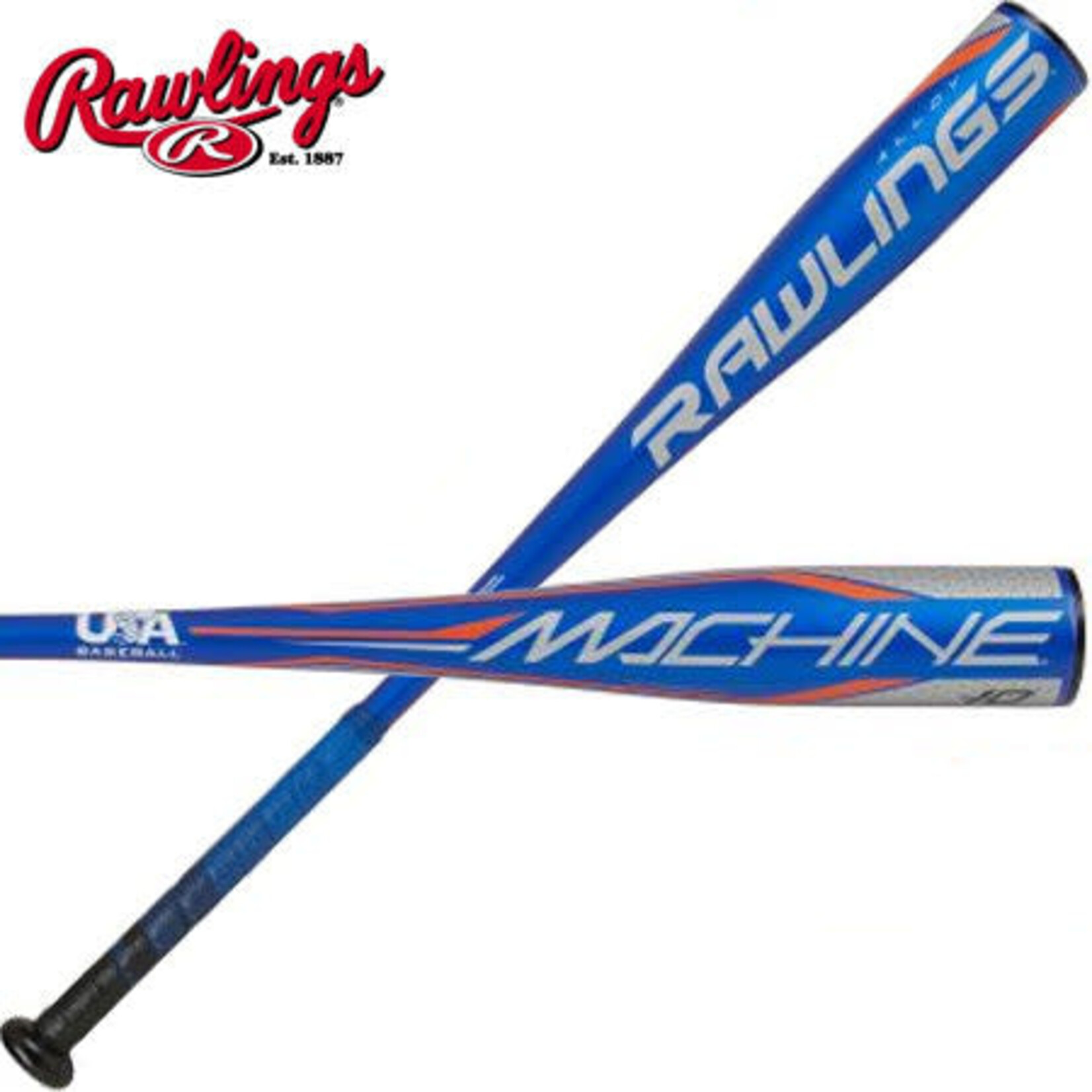 Rawlings Rawlings Baseball Bat, Machine, US1M10, 2 5/8”, -10