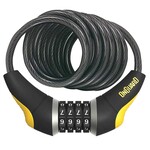 OnGuard Bike Lock, Doberman 8032 Combo Coil Cable, 10mm X 185cm