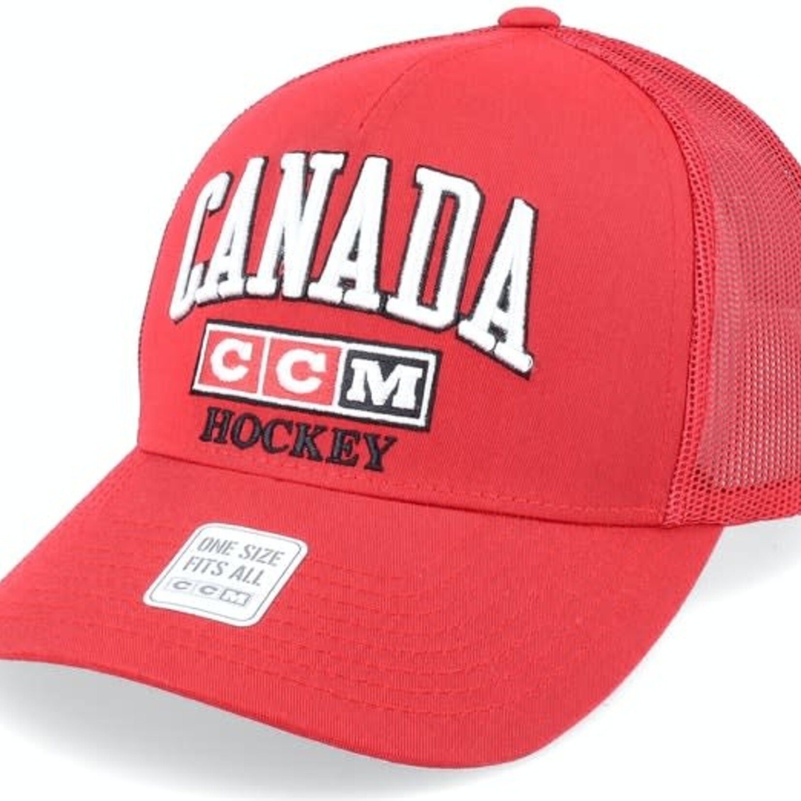 CCM CCM Hat, Canada Meshback Trucker, OS