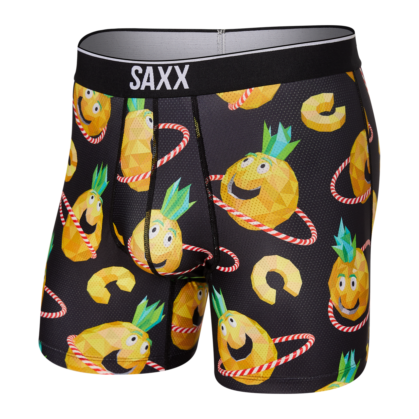 Saxx Saxx Underwear, Volt Boxer Brief, Mens PHH-Pineapple Hula