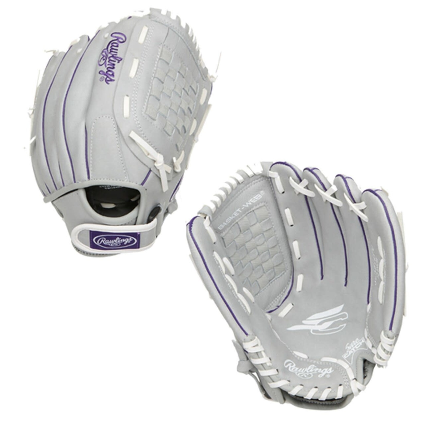 Rawlings Rawlings Fastpitch Glove, Sure Catch Softball, SCSB12PU, 12”, Reg, Youth