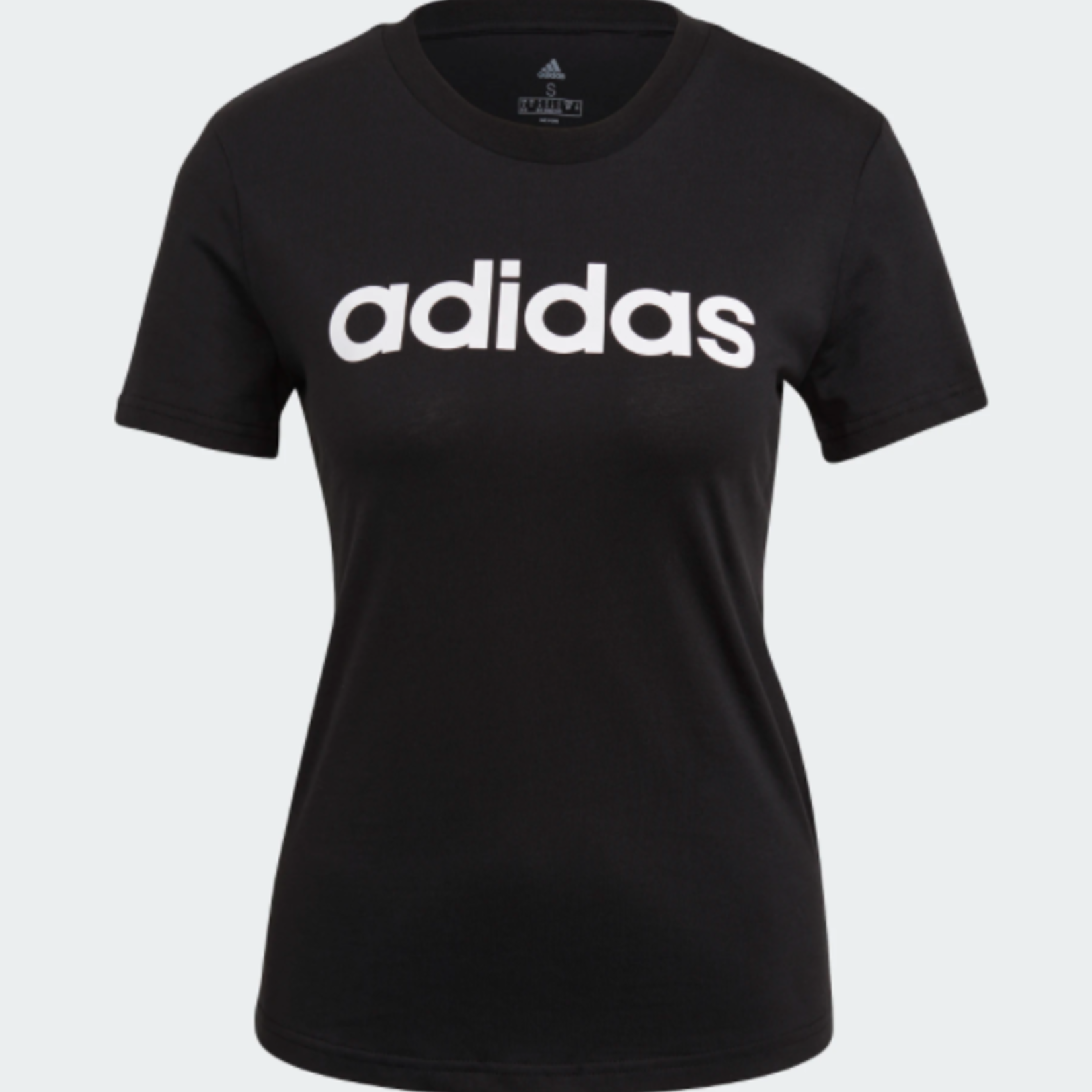 Adidas Adidas T-Shirt, Loungewear Essentials Slim Logo, Ladies