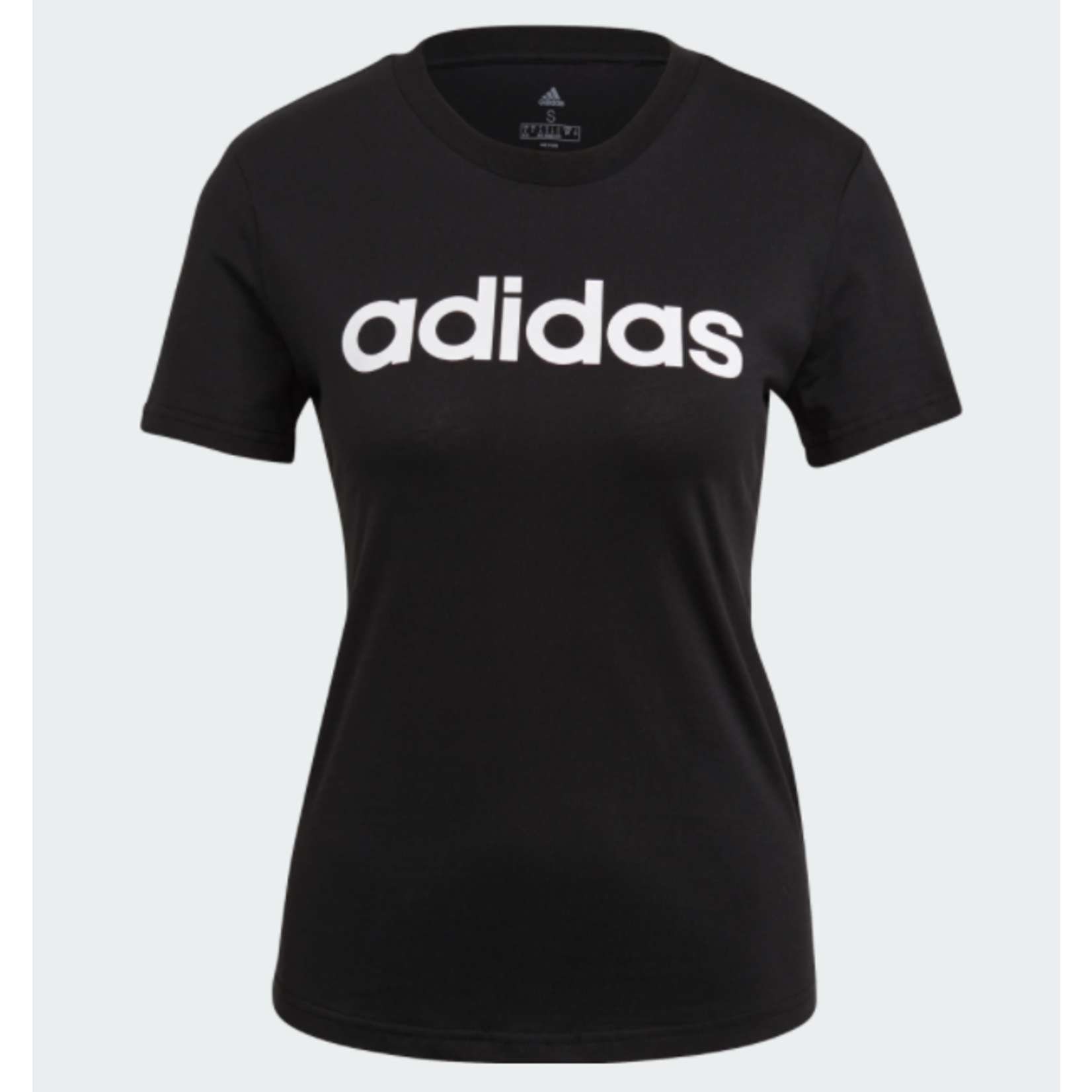 Adidas Adidas T-Shirt, Loungewear Essentials Slim Logo, Ladies